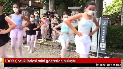 İDOB Çocuk Balesi mini gösteride buluştu