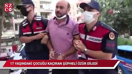 17 yaşındaki çocuğu kaçıran şüpheli kızın ağabeyinden özür diledi
