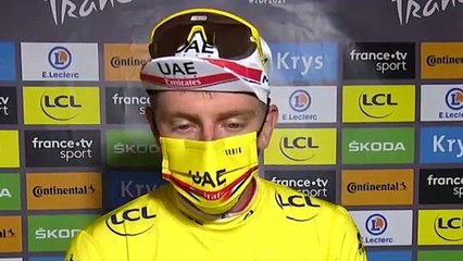 Tour de France 2021 - Tadej Pogacar : "I'm pretty happy"