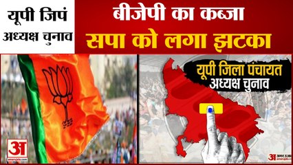 यूपी: SP को झटका, यहां देखें पूरी लिस्ट, कहां से कौन जीता | UP Zila Panchayat Adhyaksh Chunav Result