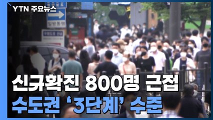 신규 확진자 800명 근접...수도권은 이미 '3단계' 수준 / YTN