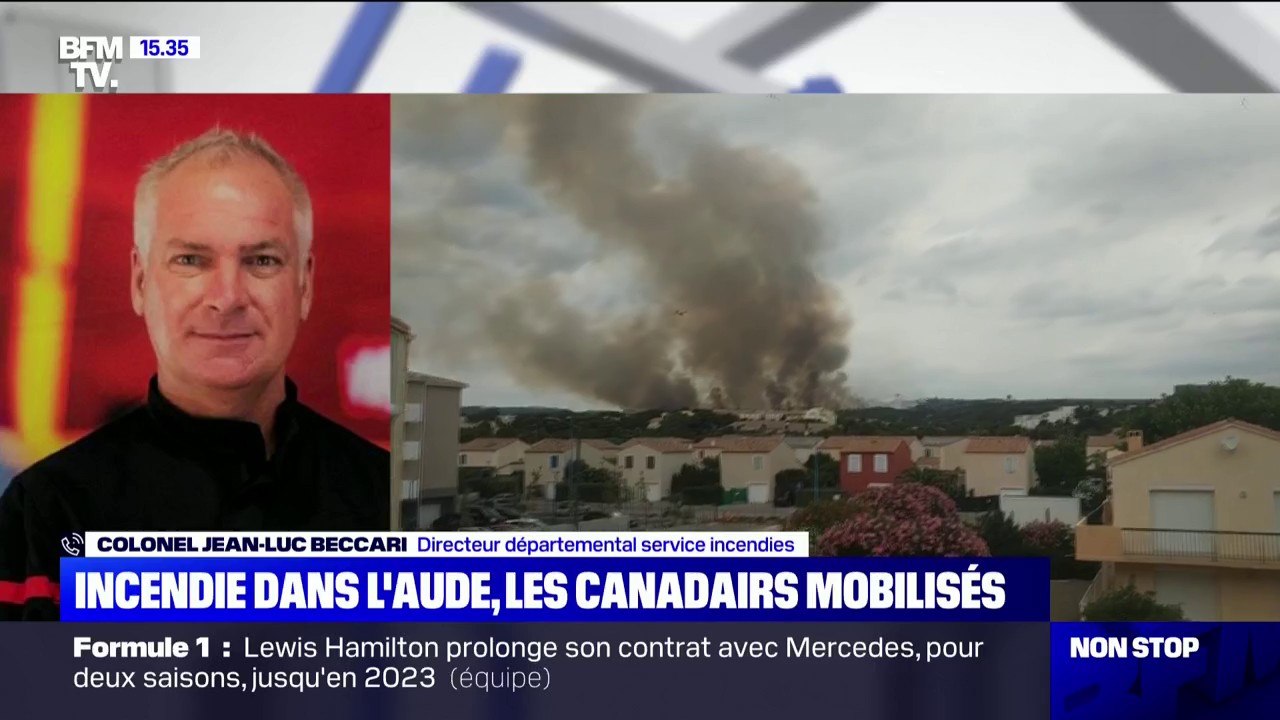 Incendie dans l'Aude: "Plus d'une centaine d'hectares" détruits, selon les pompiers