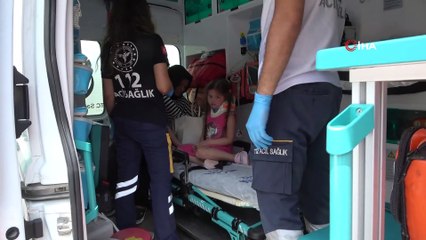 Manavgat'ta trafik kazası: 2'si çocuk 3 yaralı