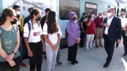 Sivas'tan Divriği'ye İstiklal Marşı yolculuğu