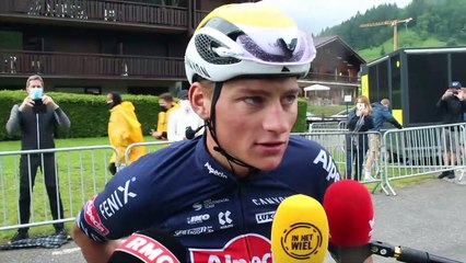 Tour de France 2021 - Mathieu van der Poel : "C'était trop difficile pour moi pour pouvoir gagner le maillot jaune !"