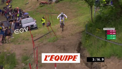 Le résumé de la descente aux Gets - VTT - CM (H)