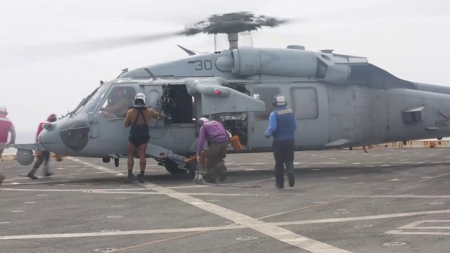 USS New York Conducts Flight Operations in Arabian Gulf