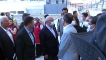 Bakan Kasapoğlu İzmir Alsancak Stadı inşaatını inceledi