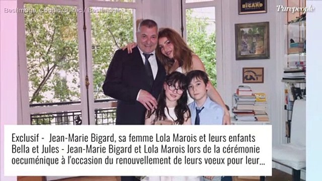 Jean-Marie Bigard marié lorsqu'il a rencontré Lola Marois : Je me suis sentie à la mauvaise place