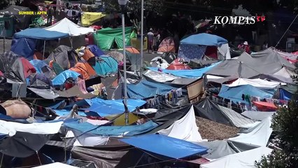 Ribuan Pencari Suaka Terkatung-katung di Perbatasan Meksiko-AS
