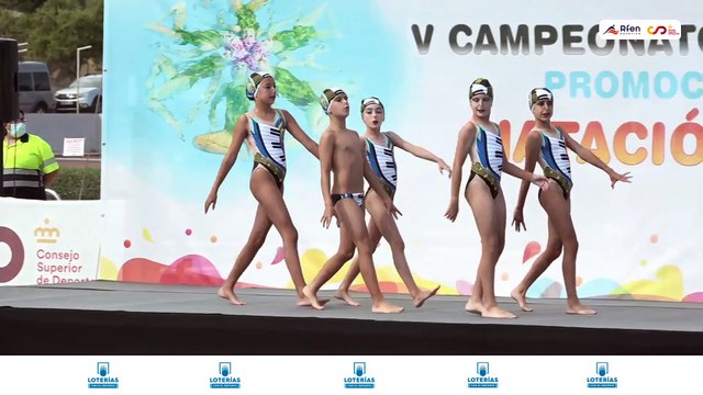 V CAMPEONATO DE ESPAÑA ALEVIN-PROMOCIÓN DE VERANO DE NATACIÓN ARTÍSTICA - FINAL EQUIPO LIBRE (Bloque 1)