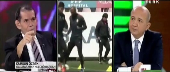 Dursun Özbek az kalsın küfrediyordu