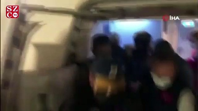 ‘Tosuncuk’ lakaplı Mehmet Aydın, uçaktan böyle indirildi