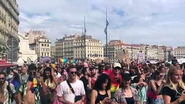 Marseille : la marche des Fiertés attire du monde