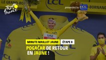 #TDF2021 - Étape 8 / Stage 8 - LCL Yellow Jersey Minute / Minute Maillot Jaune