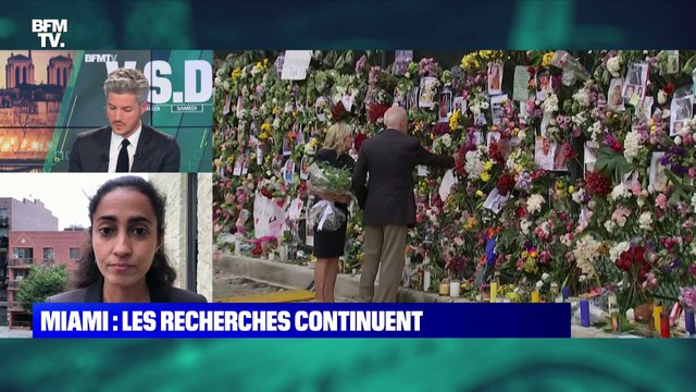 Effondrement d'un immeuble à Miami: les recherches se poursuivent - 03/07