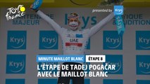 #TDF2021 - Étape 8 / Stage 8 - Krys White Jersey Minute / Minute Maillot Blanc