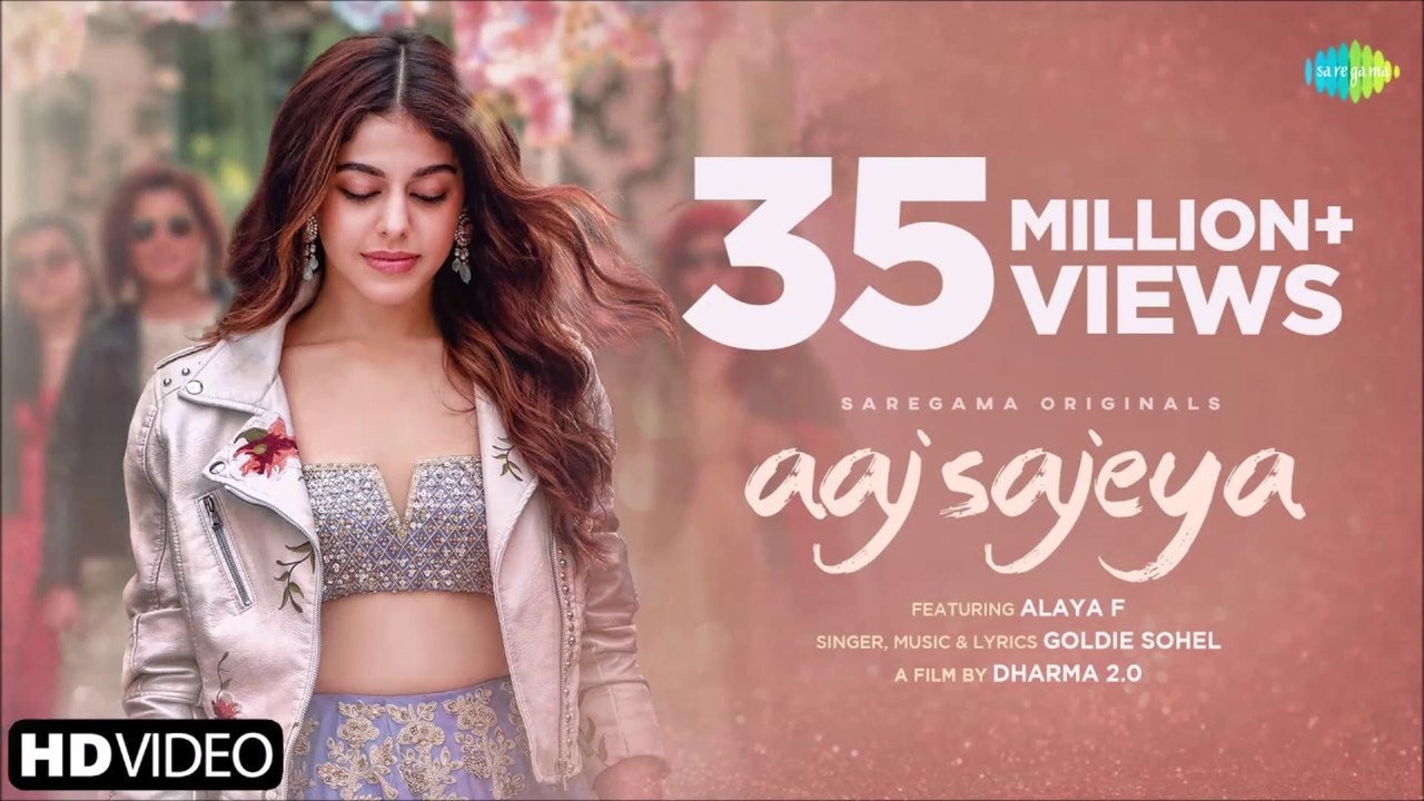 Aaj Sajeya | Alaya F | Goldie Sohel| Punit M| Trending Wedding Song 2021 | #sneakersong