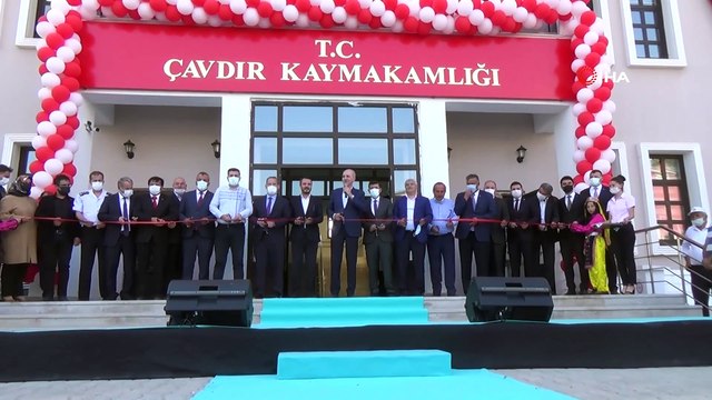 Genel Başkanvekili Kurtulmuş, Çavdır Kaymakamlık binasının açılışına katıldı