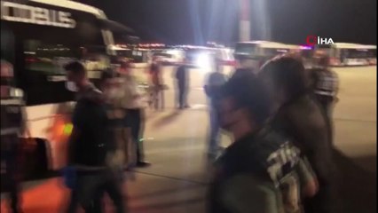 ‘Tosuncuk’ lakaplı Mehmet Aydın, havalimanında sağlık kontrolden geçirildi