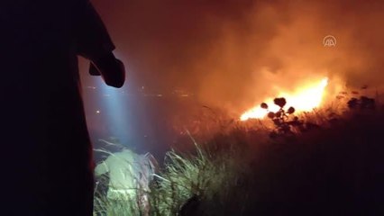 Örtü yangını kontrol altına alındı