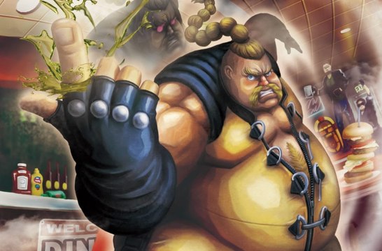 Street Fighter x Tekken - Rufus VS. Bob