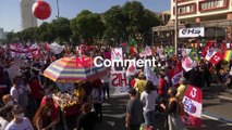 شاهد: مظاهرات في البرازيل لإقالة الرئيس وتوفير لقاحات ضد كورونا