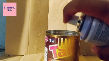 Diy pot bunga dari kaleng bekas