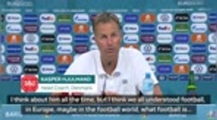 'Christian should be here with us' - Hjulmand after Denmark reach semis