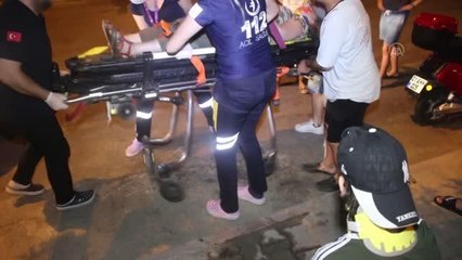 Ehliyetsiz sürücü engelli aracına çarptı: 2 yaralı