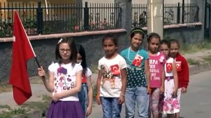 Minik yüreklerden büyük protesto