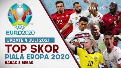 Update Top Skor Piala Eropa 2020, Sterling dan Dolberg Jadi Ancaman Baru