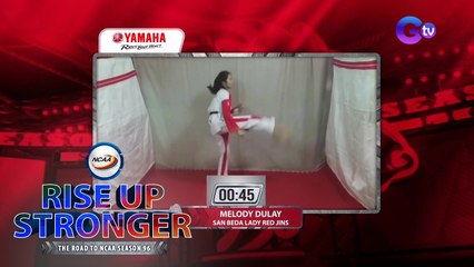 NCAA Season 96 speed kicking competition: Senior women's featherweight division | Rise Up Stronger