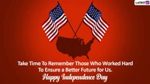 US Independence Day 2021- Remembering Brave Heroes With Patriotic Quotes and Messages on 4th of July