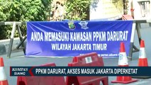 PPKM Darurat Hari Kedua, Pos Penyekatan Masuk Jakarta di Duren Sawit Lebih Kondusif