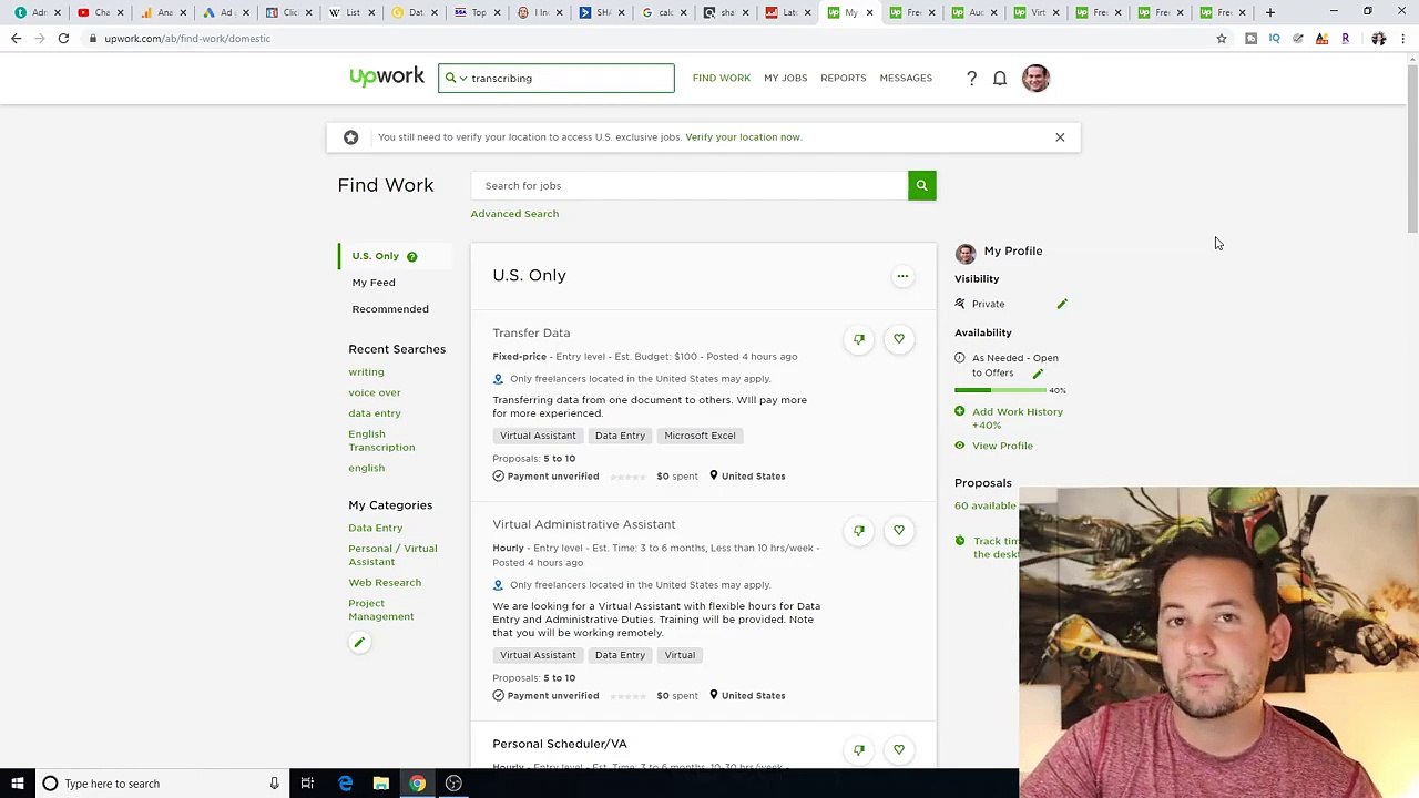 5 Easy Freelance Jobs For Beginners On Upwork - Make Money Online