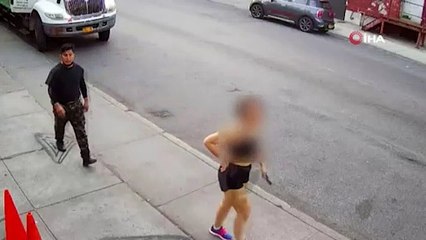 New York’ta sokak ortasında tecavüz girişimi kamerada