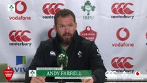 Andy Farrell Post Match Press Conference Ireland v Japan