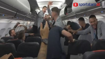 Euforia Skuad Gli Azzurri Usai Taklukkan Belgia di Perempat Final Piala Eropa 2020