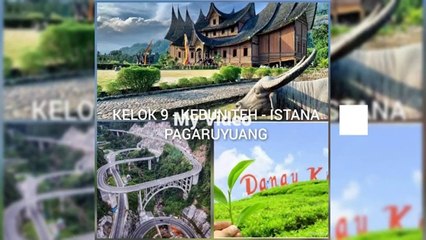 Minangkabau country tourism, West Sumatra, Pagaruyuang Palace