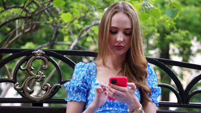 Russian Girls walking down the street!