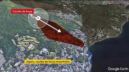 Japon : la ville d’Atami touchée par une coulée de boue meurtrière