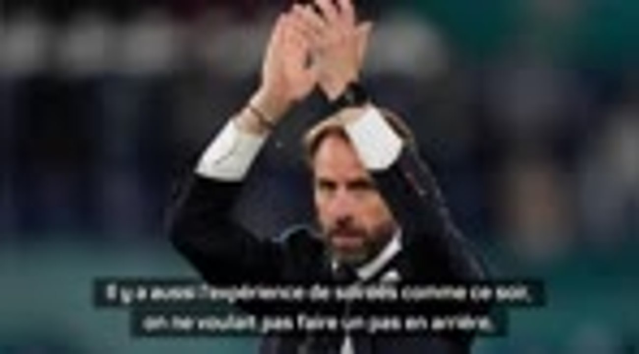 Quarts - Southgate : "Les joueurs ont été décisifs et impitoyables"