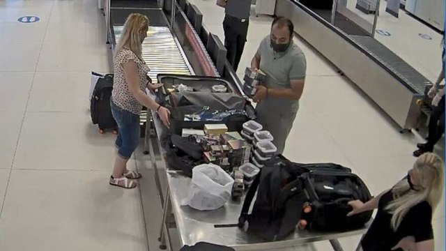 İki yolcunun valizinden çıktı, piyasa değeri 120 bin lira