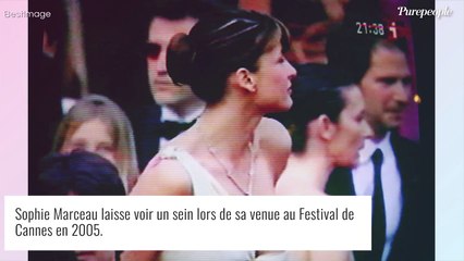Sophie Marceau, le sein à l'air au Festival de Cannes : elle revient sur cet "accident émouvant"