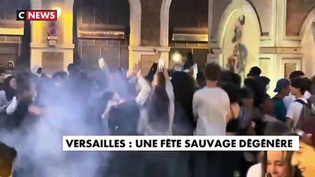 Versailles - Regardez les images de la soirée sauvage Projet X qui s'est terminée en affrontement entre bandes rivales avec l'intervention des forces de l'ordre