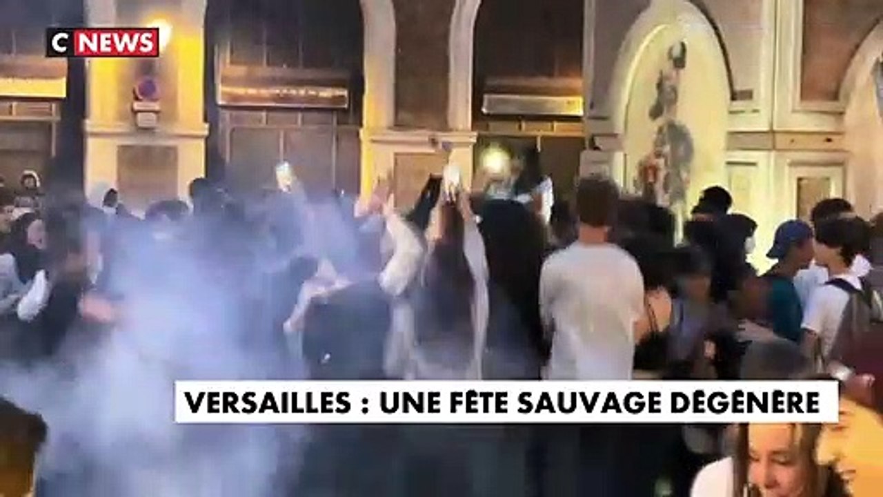 Versailles - Regardez les images de la soirée sauvage "Projet X" qui s'est terminée en affrontement entre bandes rivales avec l'intervention des forces de l'ordre