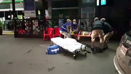 Morador de rua é apedrejado por quatro pessoas e precisa ser socorrido pelo Siate