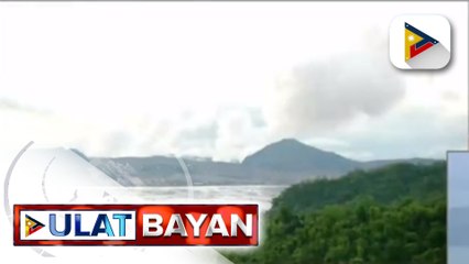 Pagbabantay ng mga otoridad sa mga barangay na sakop ng 7-km danger zone sa Batangas, lalong hinigpitan; COVID-19 vaccination sa isang evacuation sa Agoncillo, Batangas, isasagawa
