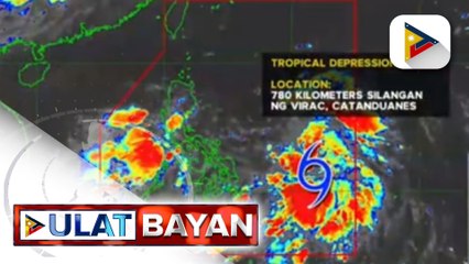 PTV INFO WEATHER | Binabantayang LPA sa loob ng PAR, ganap nang isang bagyo at pinangalanang 'Emong'